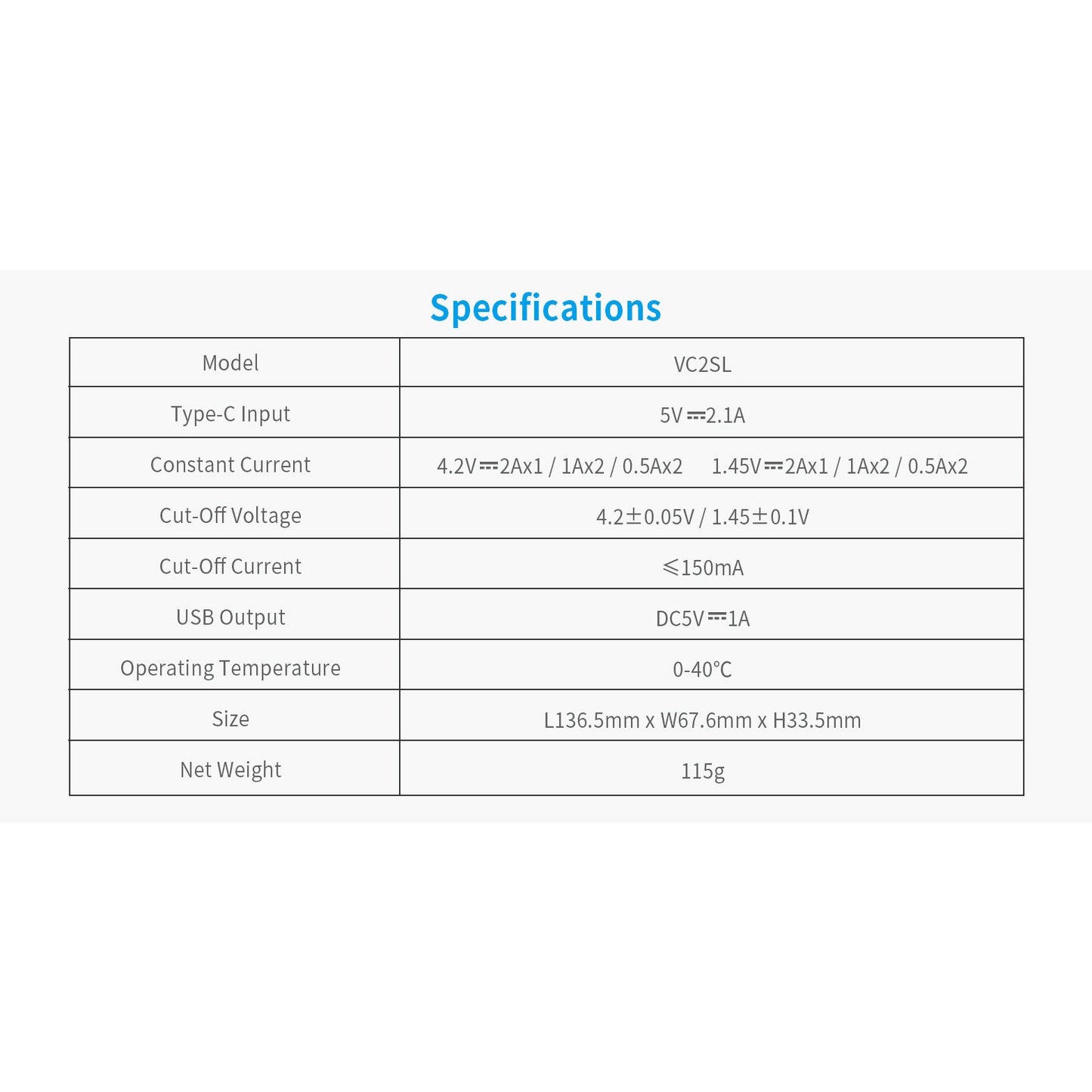 XTAR VC2SL CHARGER boatyardmalaysia