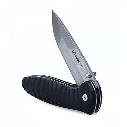 Liner Lock Fiberglass Handle Folding Knife F6252-BK boatyardmalaysia