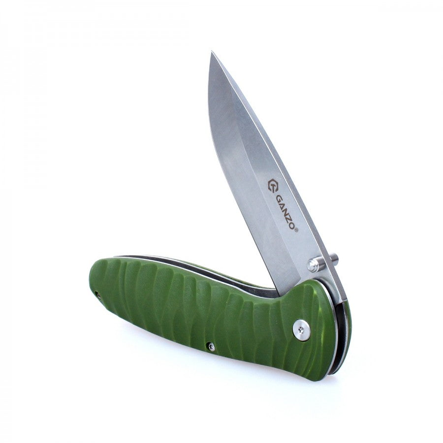 Liner Lock Fiberglass Handle Folding Knife F6252-GR boatyardmalaysia