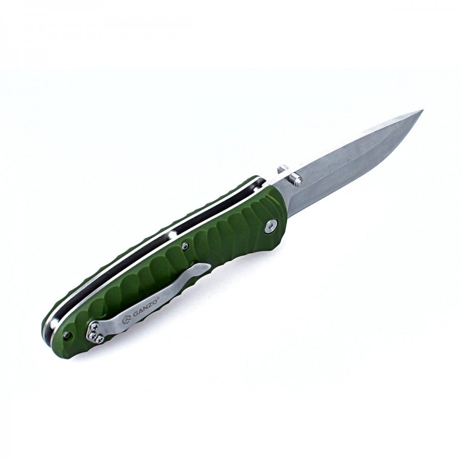 Liner Lock Fiberglass Handle Folding Knife F6252-GR boatyardmalaysia