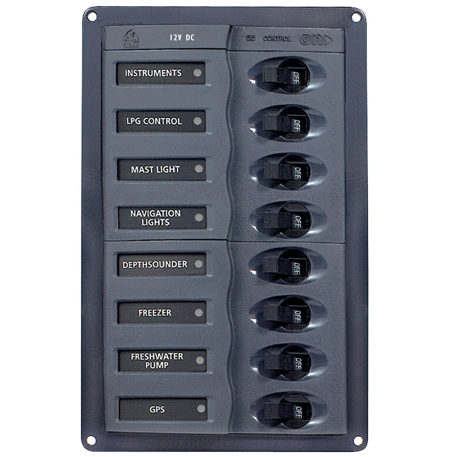 BEP Marine DC Circuit Breaker Panels—No Meters - Boatyard Malaysia