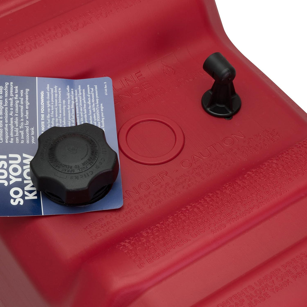 Attwood Portable Fuel Tank - 12 Gallon w/o Gauge - Boatyard Malaysia