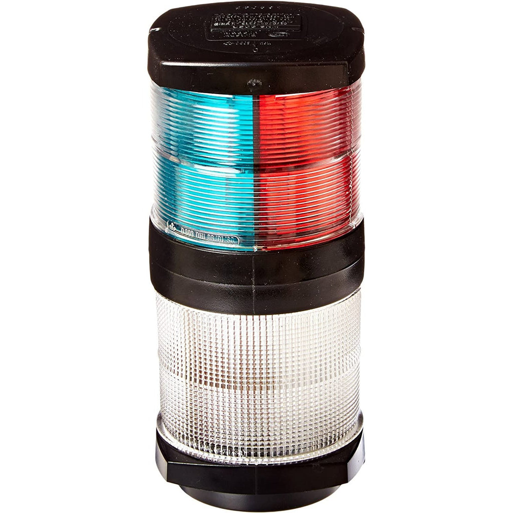 Hella Marine Tri-Color Navigation Light/Anchor Navigation Lamp- Incandescent - 2nm - Black Housing - 12V - Boatyard Malaysia