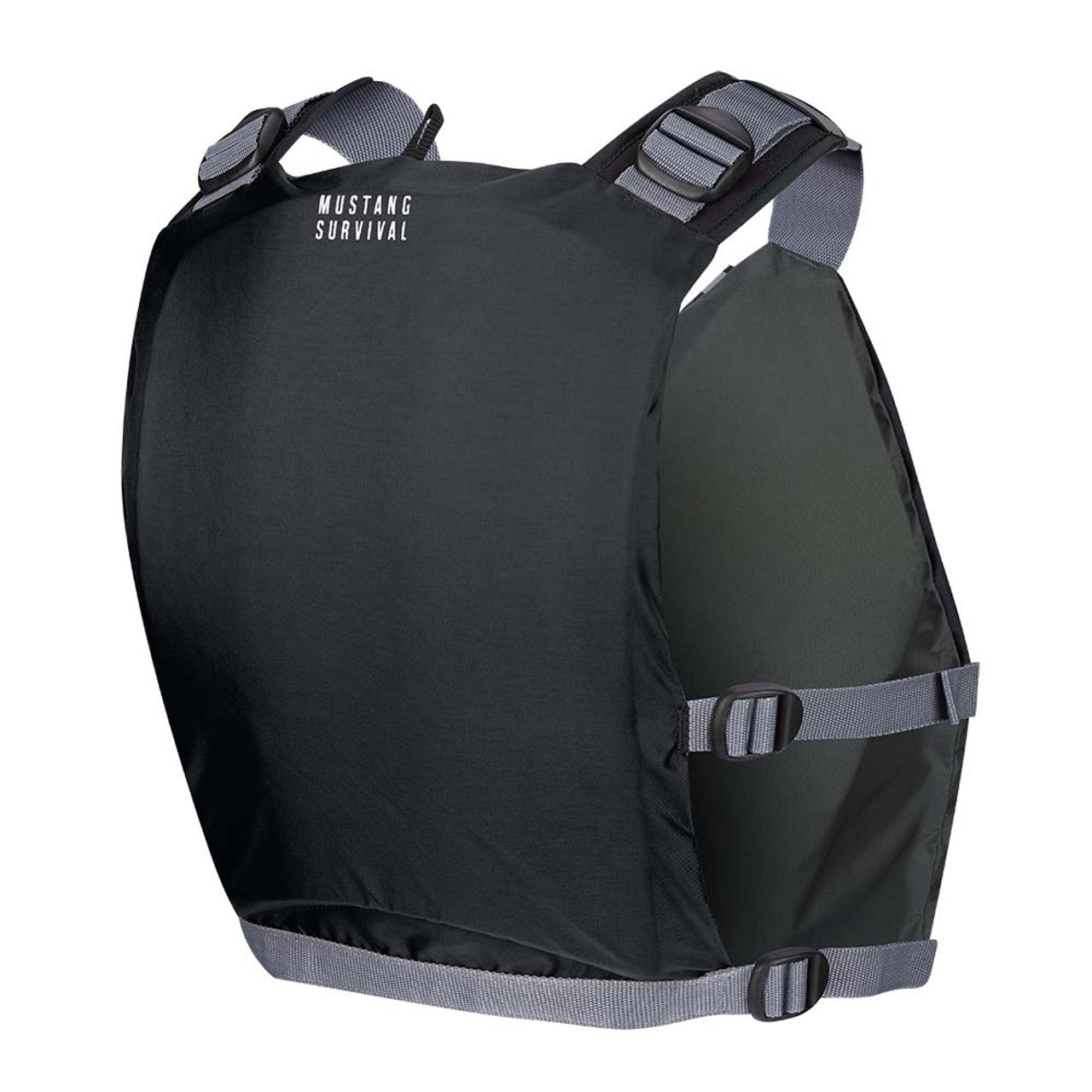 Mustang APF Foam Vest Black Grey boatyardmalaysia