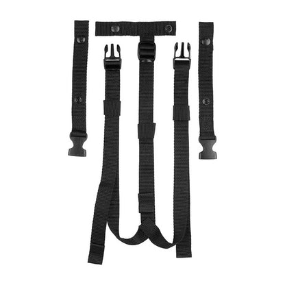 Mustang Sailing Leg Straps Black