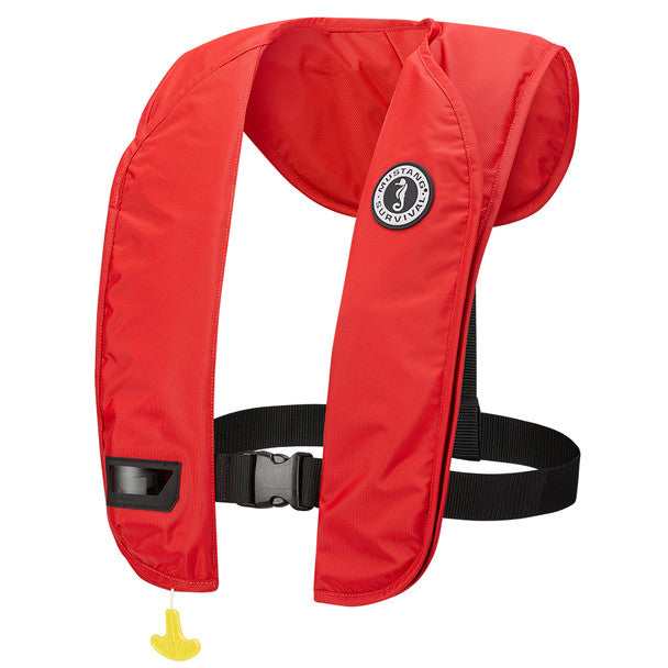 Mustang MIT 100 Automatic Inflatable PFD Red boatyardmalaysia