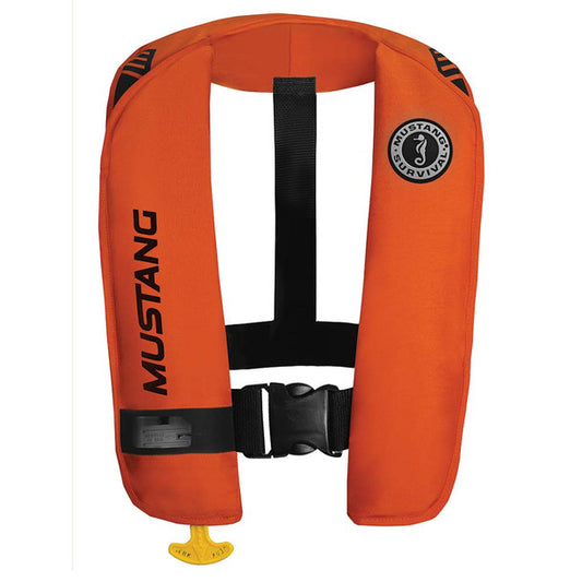 Mustang MIT 100 Automatic Inflatable PFD Orange-Black