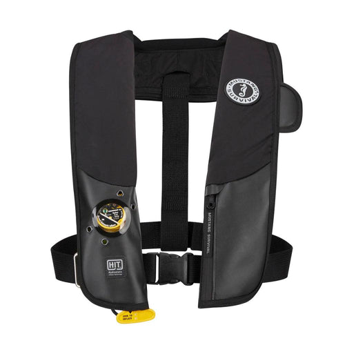 Mustang Hit Hydrostatic Inflatable PFD - Black boatyardmalaysia