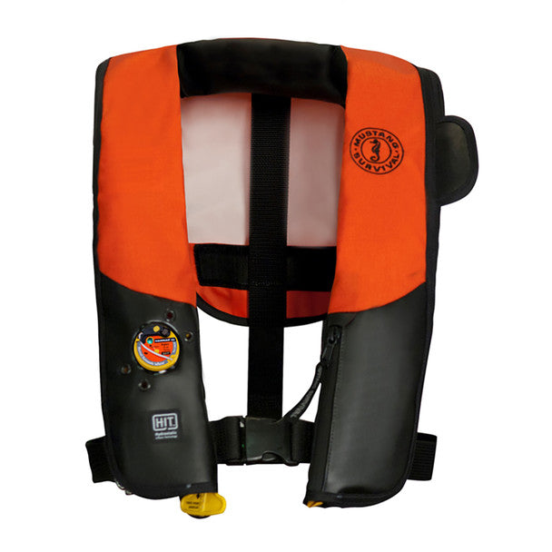 Mustang Survival Mustang Hit Inflatable PFD For Law Enforcement Orange-Black - Boatyard Malaysia