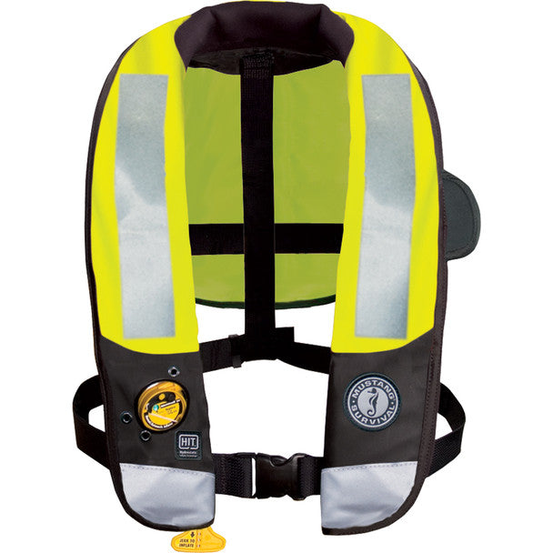 Mustang Hit High Visibility Inflatable PFD boatyardmalaysia