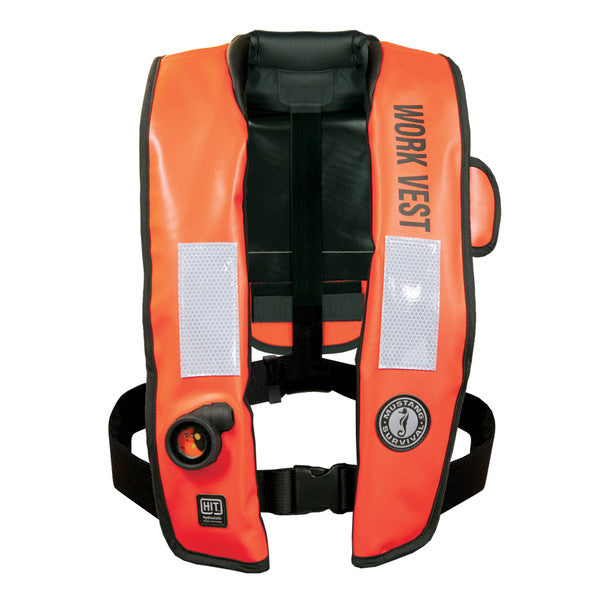 Mustang Survival Mustang Hit Work Vest Inflatable Orange - Boatyard Malaysia