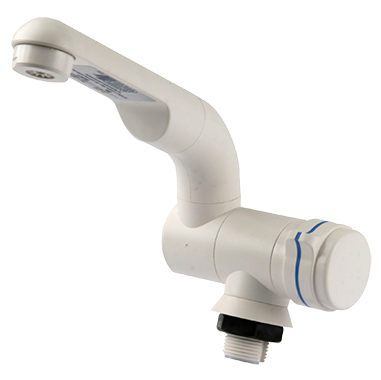 Water Faucet Without Switch White ABS Plastic boatyardmalaysia