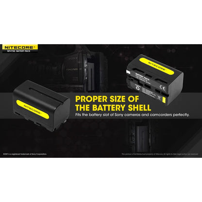 NITECORE NP-F750 5200MAH BATTERY FOR CW10 CW30 boatyardmalaysia