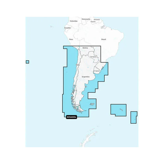 GARMIN NAVIONICS VISION+ CHILE, ARGENTINA & EASTER ISLAND
