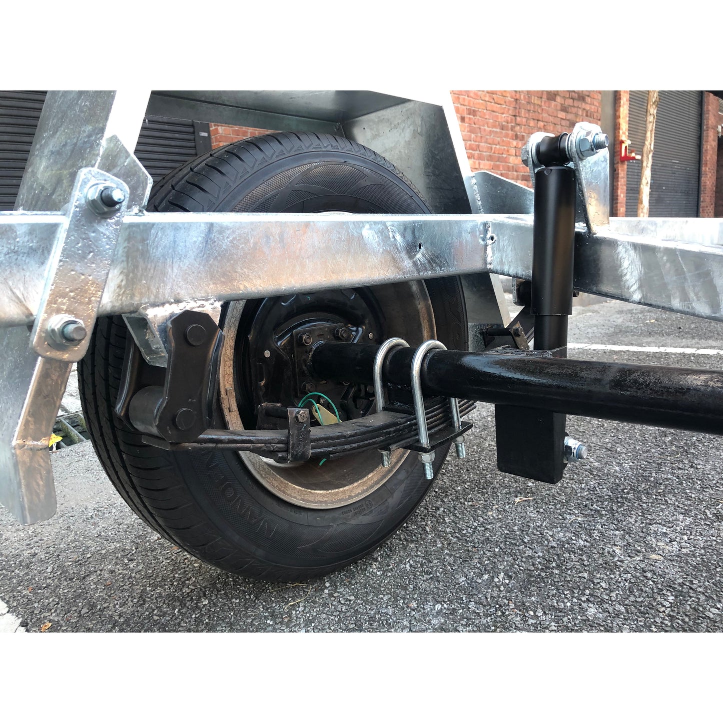 Galvanized Trailer 12-15ft with Electric Magnetic Braking boatyardmalaysia