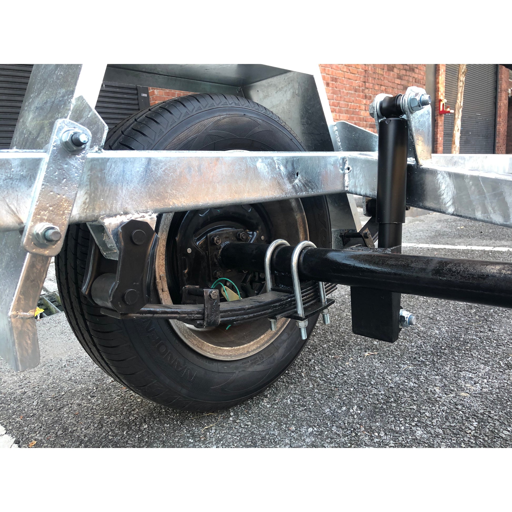 Galvanized Trailer 12-15ft with Electric Magnetic Braking boatyardmalaysia