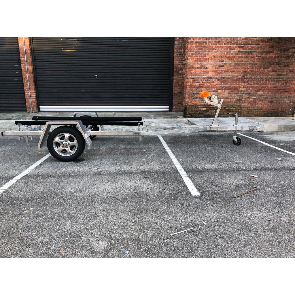 TMC Galvanized Trailer 12-15ft with Electric Magnetic Braking - Boatyard Malaysia