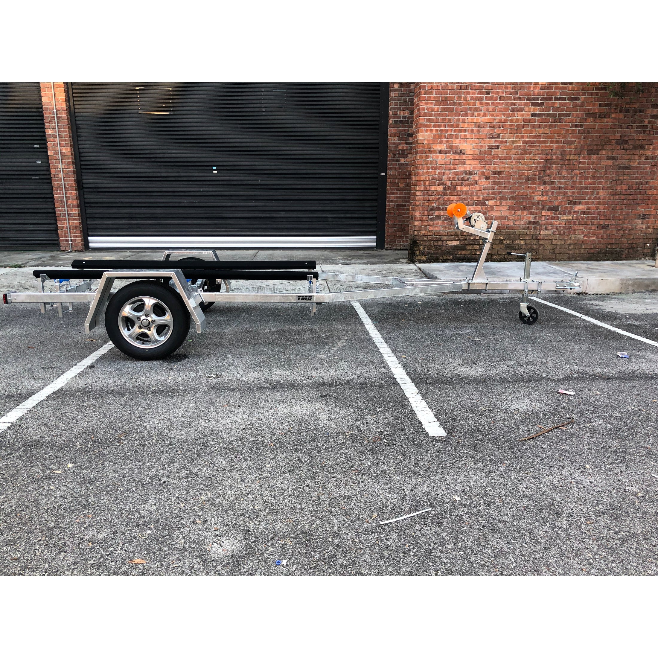TMC Galvanized Trailer 12-15ft with Electric Magnetic Braking - Boatyard Malaysia