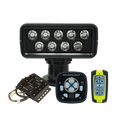 ACR RCL 100 Led SearchLight Black W/URP-103 Wired Point boatyardmalaysia