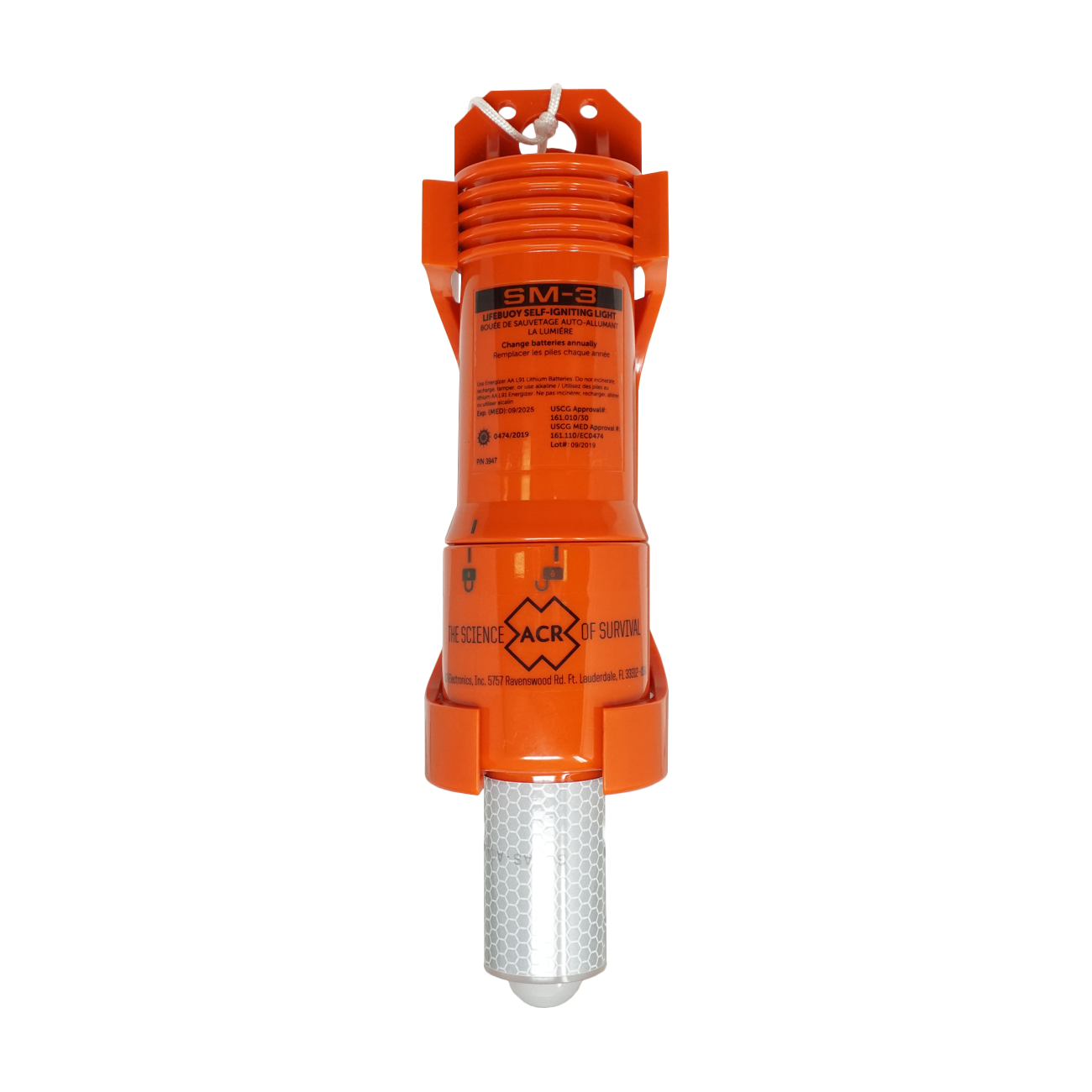 ACR Electronics SM-3 Automatic COB Marker Light Strobe USCG/SOLAS - Boatyard Malaysia