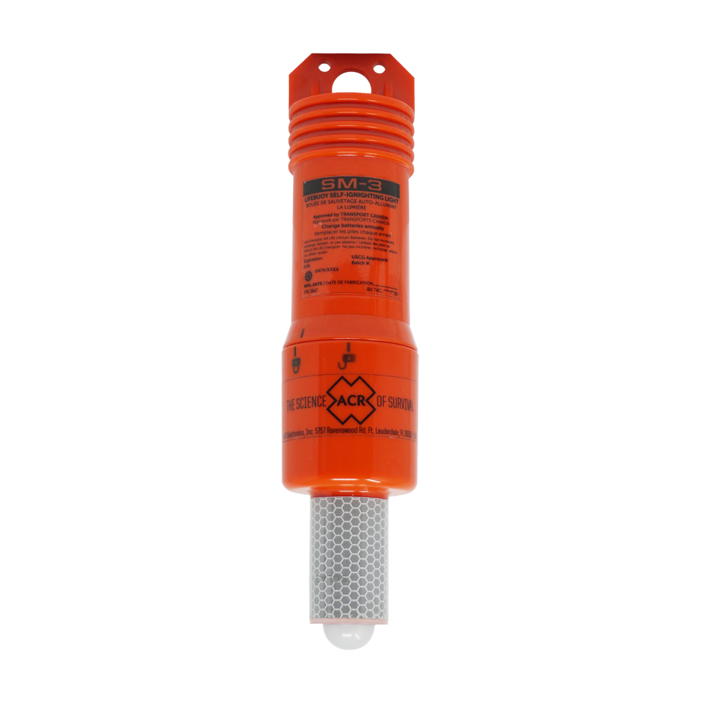 ACR Electronics SM-3 Automatic COB Marker Light Strobe USCG/SOLAS - Boatyard Malaysia