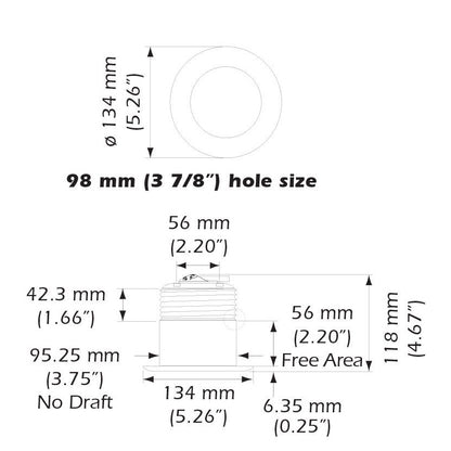 B175C-12-HW Transducer High Wide Beam 12 Deg Tilt boatyardmalaysia