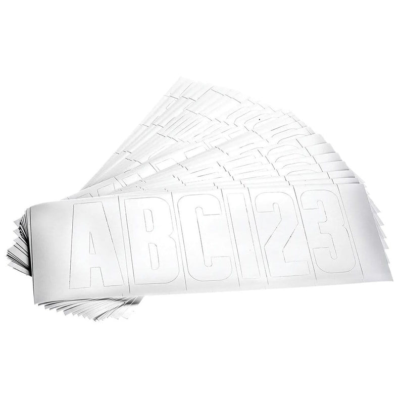 Attwood Letter & Number Kit, White - Boatyard Malaysia