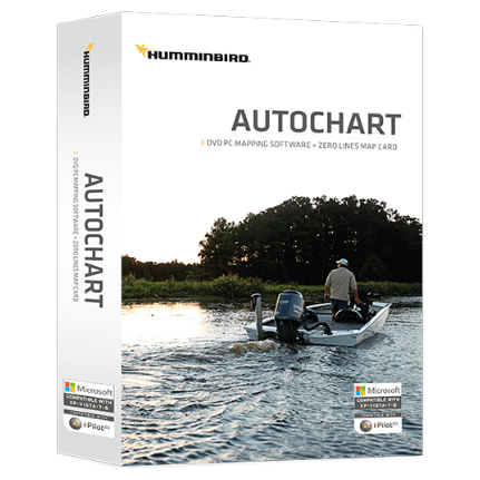 Humminbird AUTOCHART PC SOFTWARE W/ ZERO LINE - Boatyard Malaysia