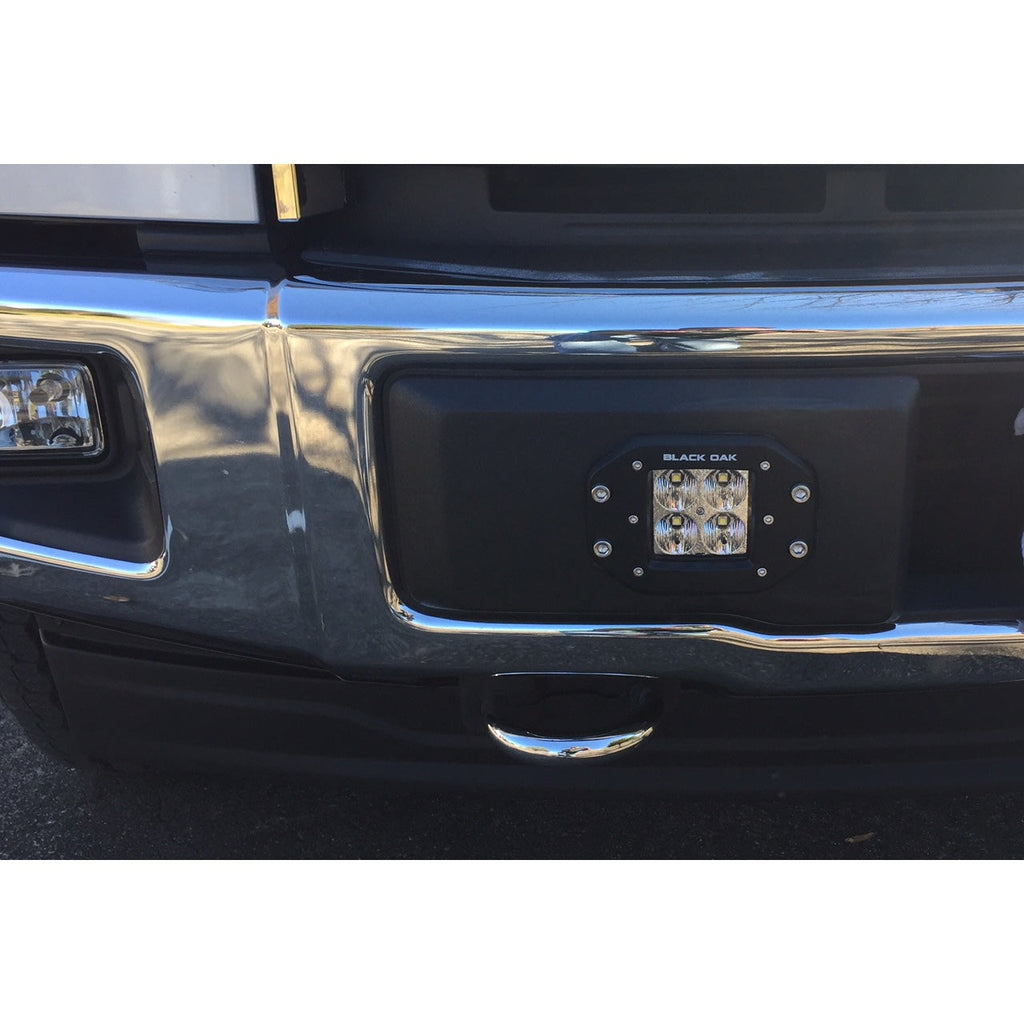 Black Oak 2" Flush Diffused 10W Cree Black boatyardmalaysia