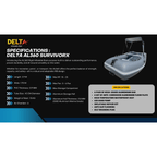 Delta AL 360 Rigid Inflatable Boat with 2-Bow Bimini & ST Console boatyardmalaysia