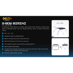 Delta AL 360 Rigid Inflatable Boat with 2-Bow Bimini & ST Console boatyardmalaysia