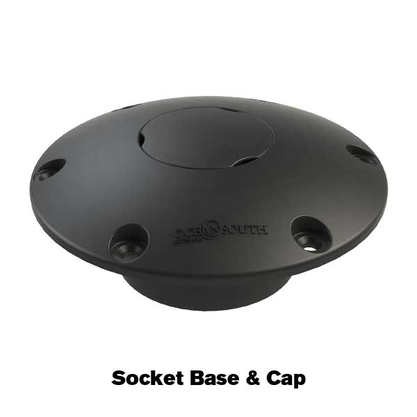 Oceansouth Fixed Socket Pedestals Flat Base - Boatyard Malaysia