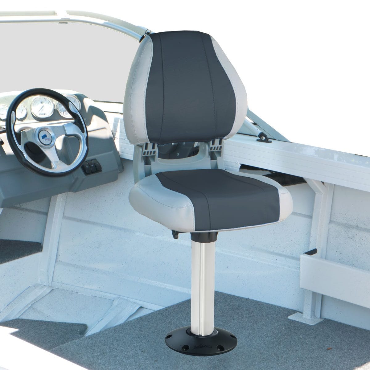 Oceansouth Fixed Socket Pedestals Flat Base - Boatyard Malaysia