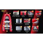 Delta AL 330 Rigid Inflatable Boat with 2-Bow Bimini & ST Console boatyardmalaysia