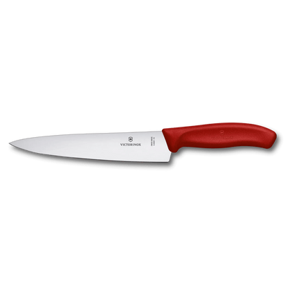 Swiss Classic Carving Knife 19cm Red boatyardmalaysia