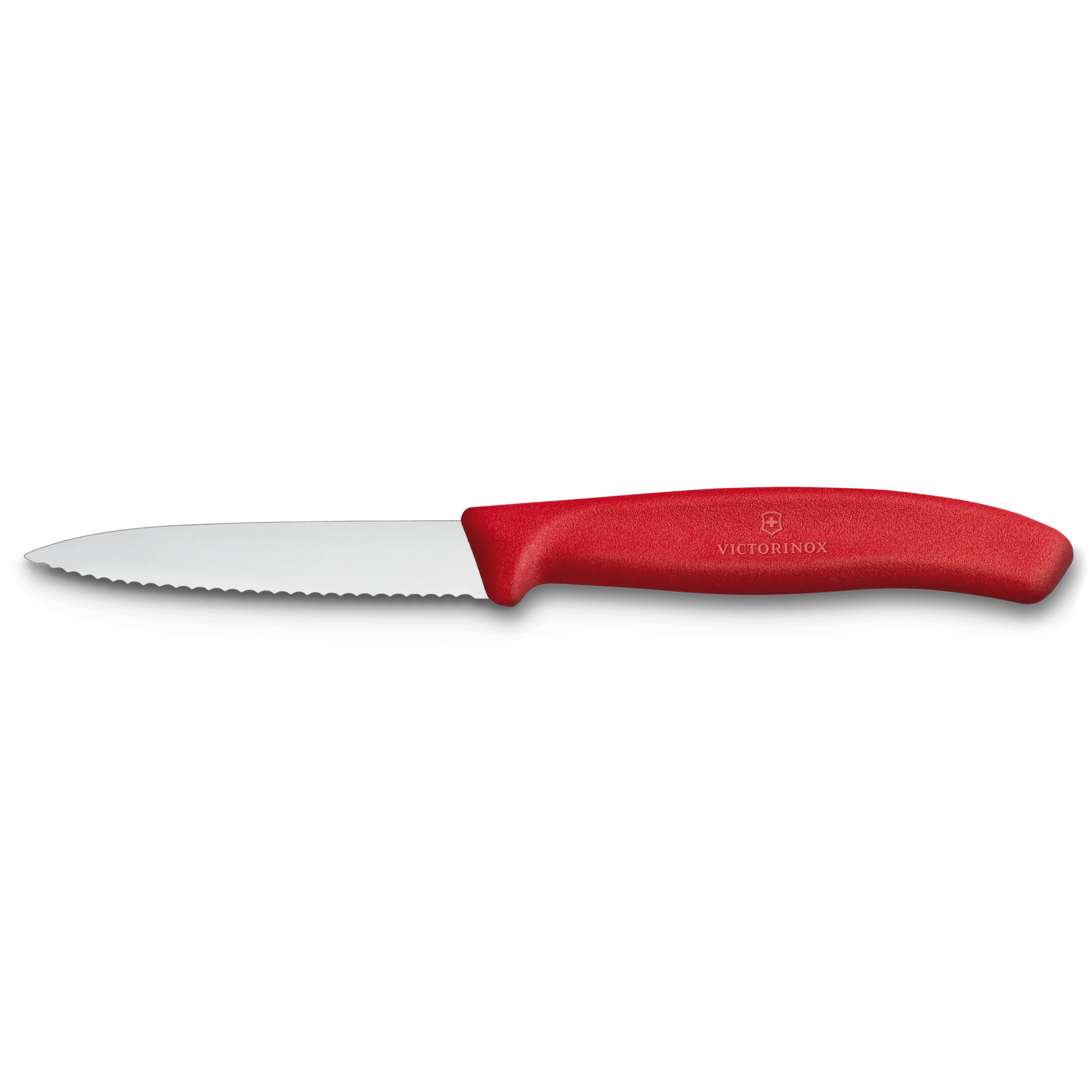 Swiss Classic Wavy Paring Knife Red 8cm boatyardmalaysia