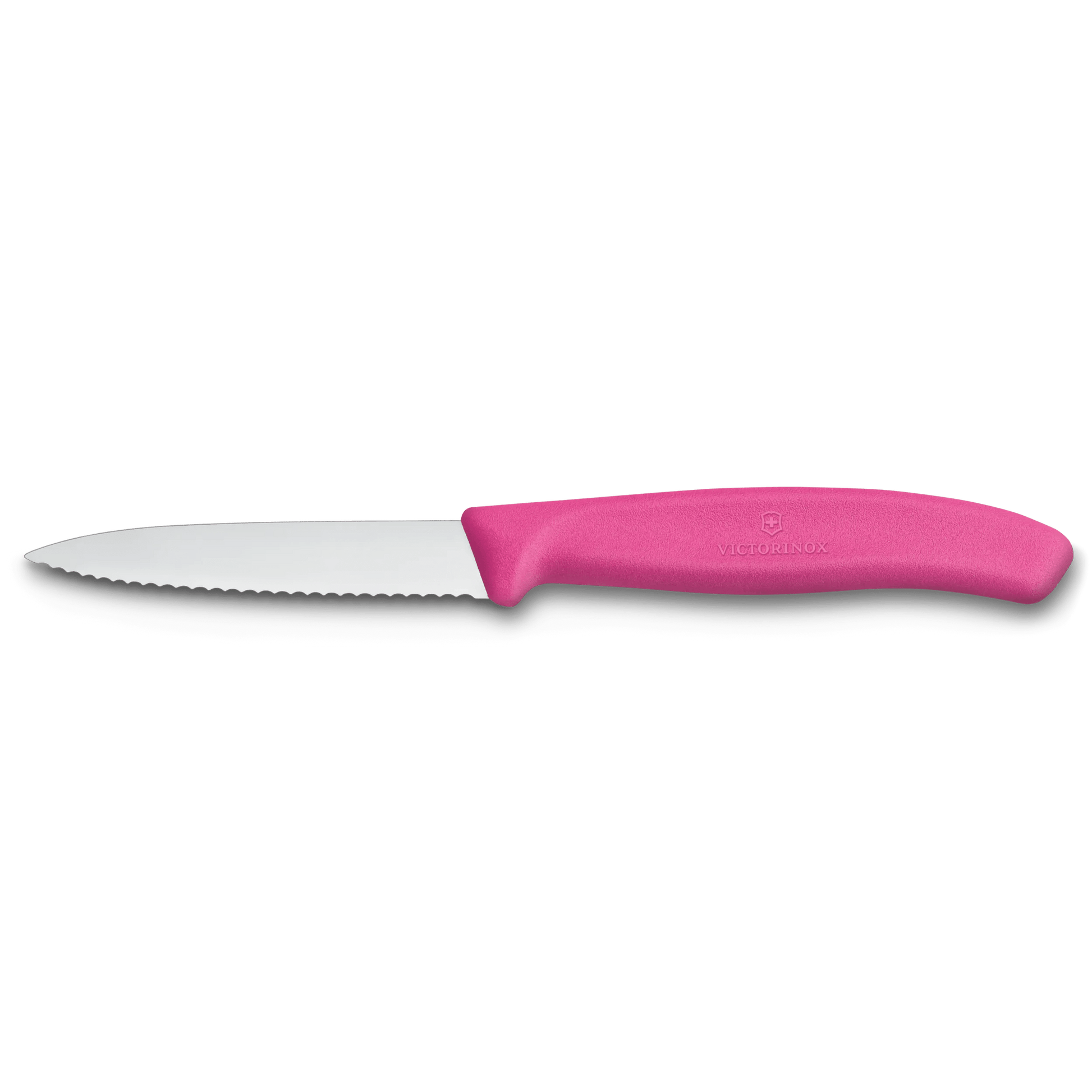 Swiss Classic Wavy Paring Knife Pink 8cm boatyardmalaysia