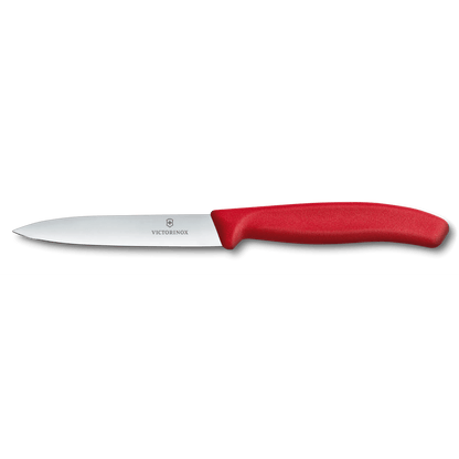 Swiss Classic Paring Knife Red 10cm boatyardmalaysia