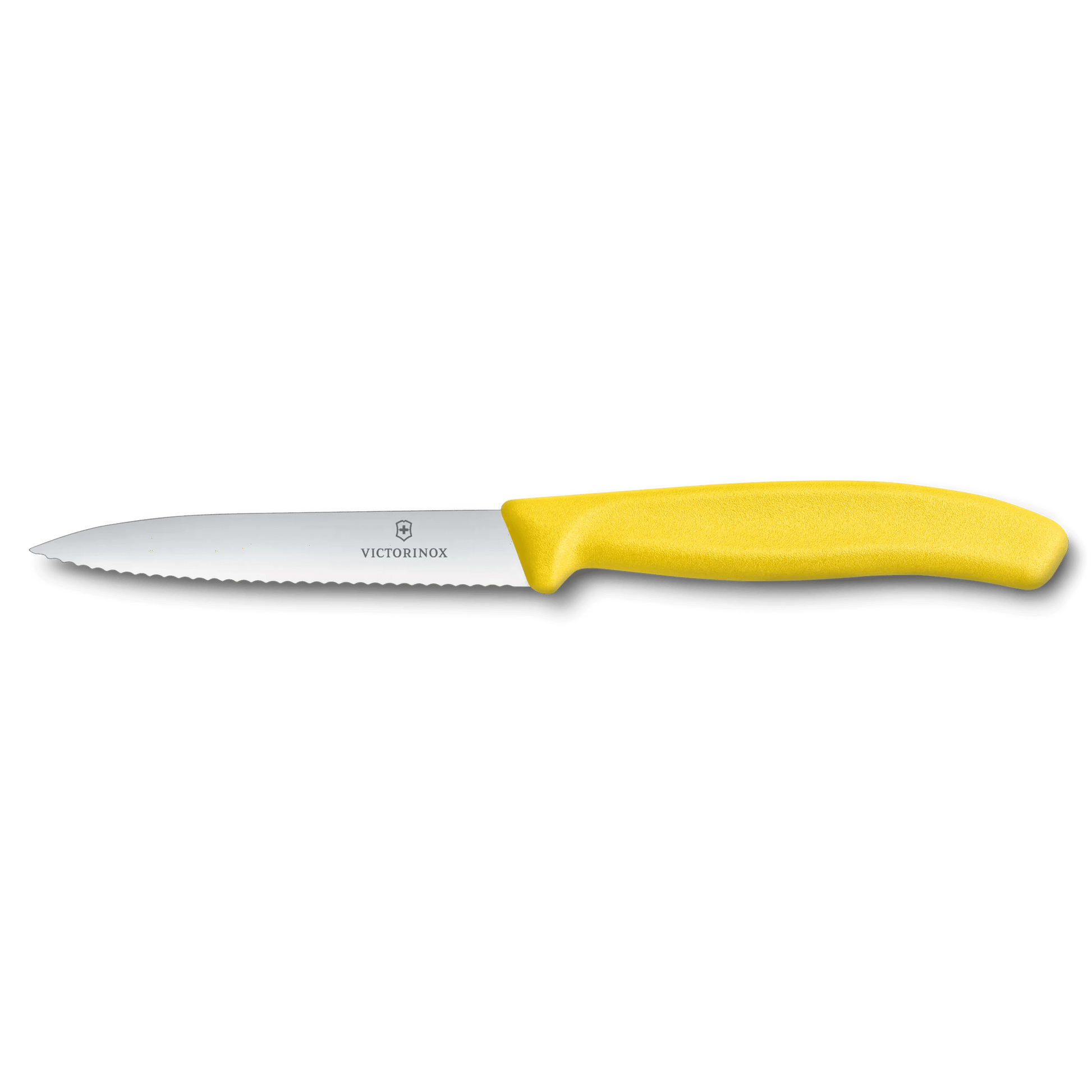 Swiss Classic Wavy Paring Knife Yellow 10cm boatyardmalaysia