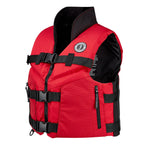 Mustang Accel 100 Foam Fishing Vest - Medium - Red-Black boatyardmalaysia