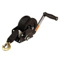 Attwood 2000 lb Dual Drive Winch - 2" x 20 Nylon Strap - Boatyard Malaysia