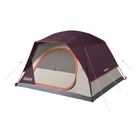 Coleman 4-Person Skydome™ Camping Tent Blackberry