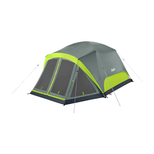 Skydome 4-Person Camping Tent with Screen Room, Rock Grey