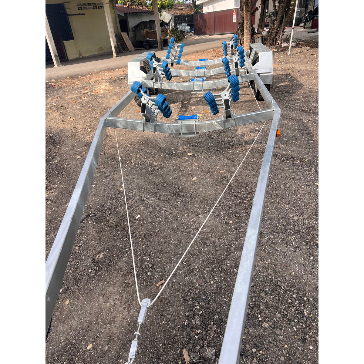 TMC Double Axle 9M Trailer - Boatyard Malaysia