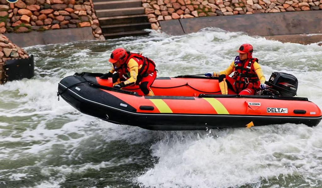 Delta Delta Inflatable R390 Rapid Water Rescue Boat New 2027 - Boatyard Malaysia