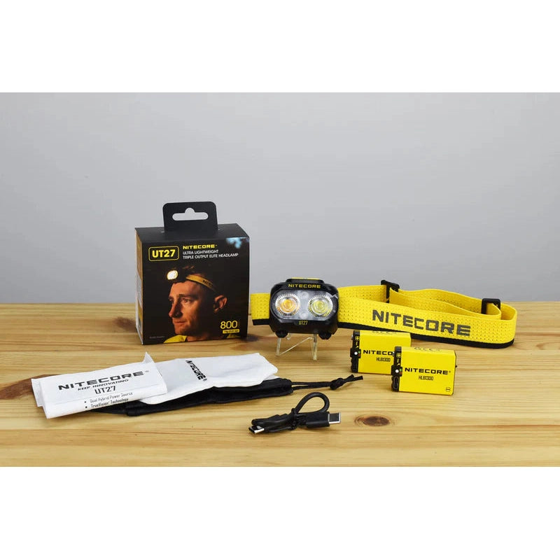 NITECORE UT27 800L WHITE HEADLAMP DUAL BEAM PRO PACKAGE boatyardmalaysia