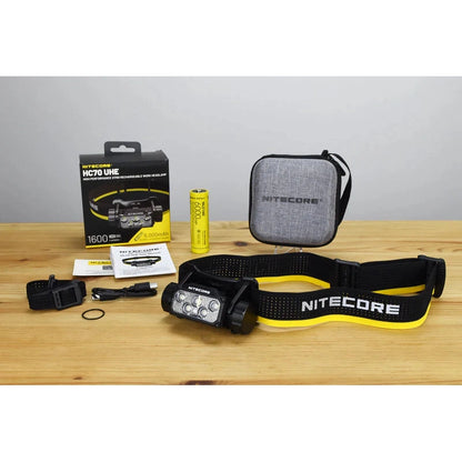 NITECORE HC70 UHE 1600L HEADLAMP boatyardmalaysia