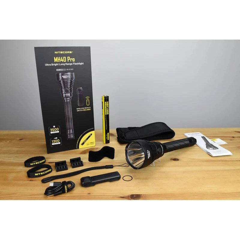 NITECORE MH40 PRO 3500L 1.3KM FLASHLIGHT boatyardmalaysia