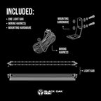 Black Oak 40" Curved Double Row 5W Combo Black boatyardmalaysia