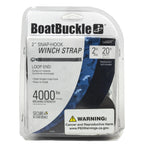 IMMI / Boatbuckle Winch Strap W/Loop End 2" x 20" - Boatyard Malaysia